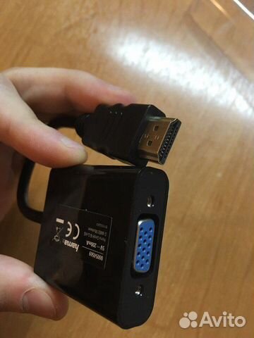 Конвертер с hdmi на VGA