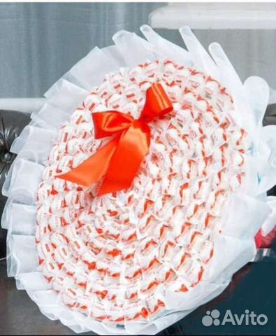 Съедобные букеты из Рафаэлло разных размеров