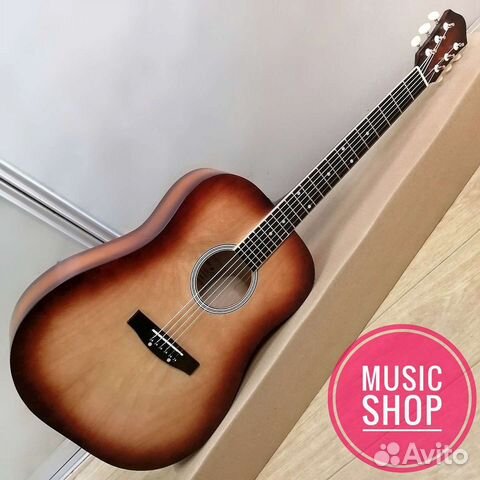 Гитара новая акустическая Россия