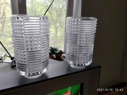 Плафоны для люстры богемское стекло 4 шт