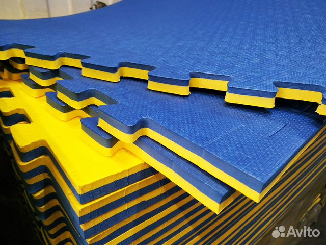 Будо-маты эва РФ накат 20 мм