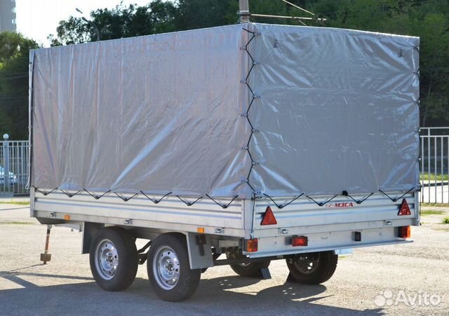 Прицеп легковой двухосный 3,08х1,85х1,5 мзса817738