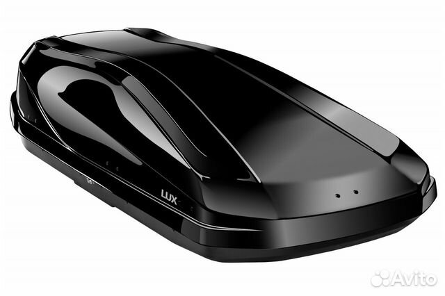 Бокс на крышу LUX Irbis 175 черный глянцевый 450л