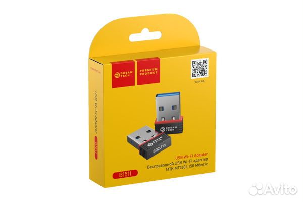 Wi-Fi адаптер Dream B1511 MT-7601; 58303