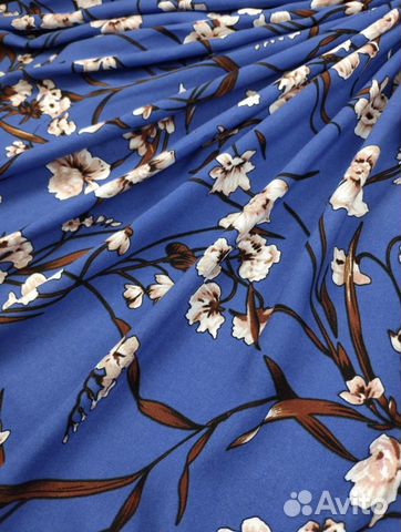 Ткань штапель, вискоза