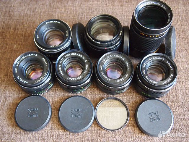 Фото объективы СССР