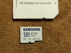Карта памяти MicroSD Samsung 128gb