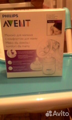 Молокоотсос ручной philips avent