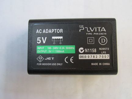 Зарядка для игровой приставки PSP vita