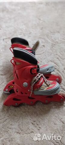 Роликовые коньки детские раздвижные 33-37