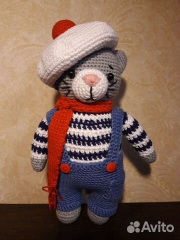 Вязаный котик