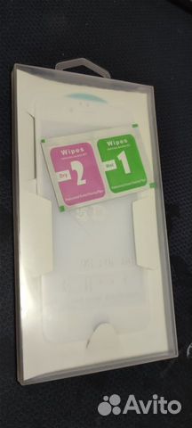 Защитное стекло 5D для iPhone 6/6S цвет Белый