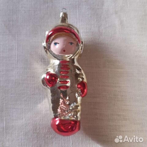 Елочные игрушки СССР космонавт