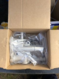 Алюминевый корпус термостата opel astra h и cruze