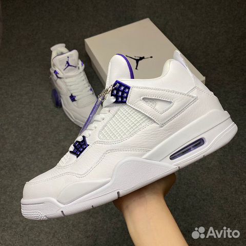 Air jordan 4 metallic purple original