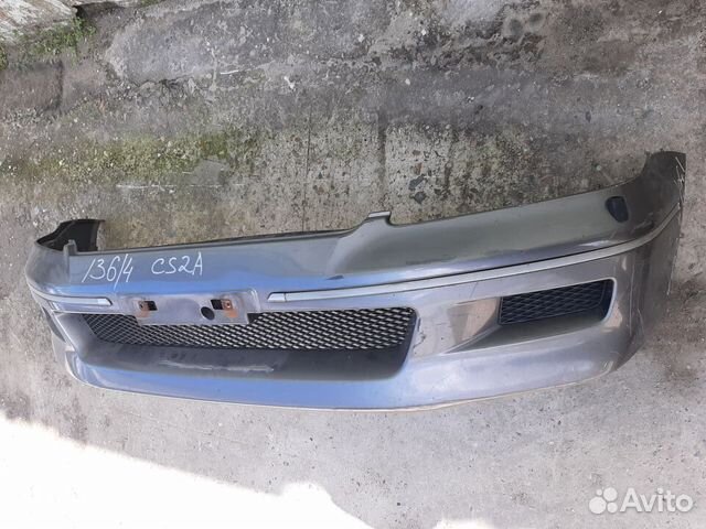 Бампер передний мицубиси лансер