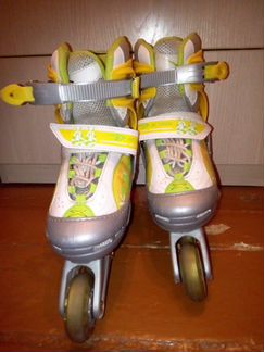 Роликовые коньки детские раздвижные