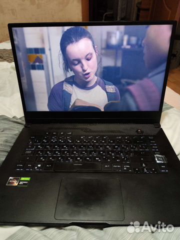 Игровой ноутбук на Ryzen 7