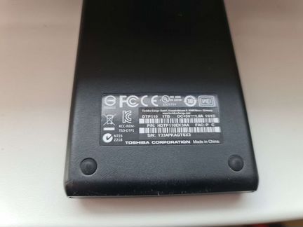 Внешний жесткий HDD диск Toshiba 1Tb