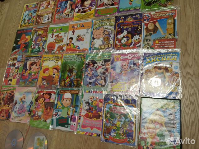 Dvd диски мультфильмы