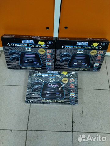 Игровые приставки sega 16 BIT новые