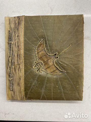 Фотоальбом из натуральных материалов