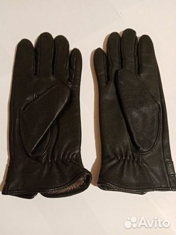 Перчатки женские кожаные новые