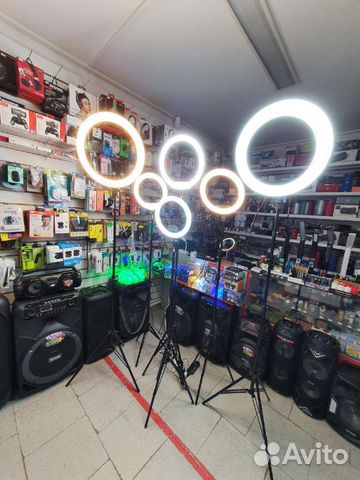 Кольцевая лампа/Видео свет/Штативы
