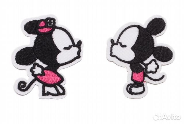 Нашивки на одежду набор поцелуй термонашивки