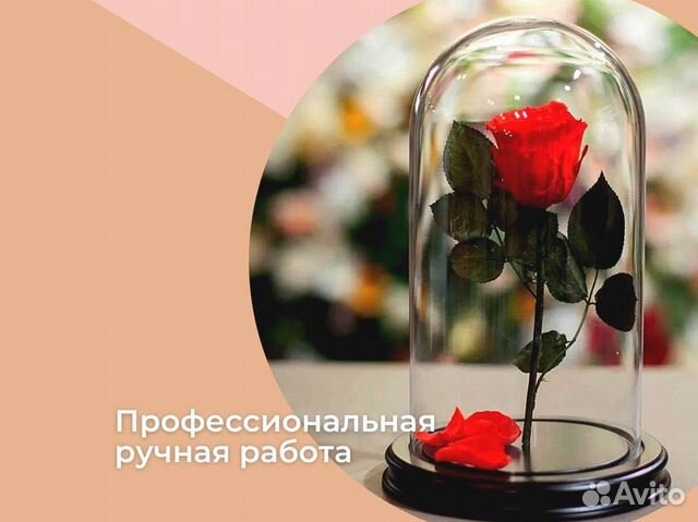 Роза в колбе. Неувядающая