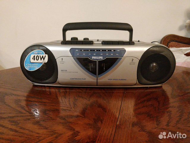 Кассетный магнитофон philips aw7150 купить в Москве | Электроника | Авито