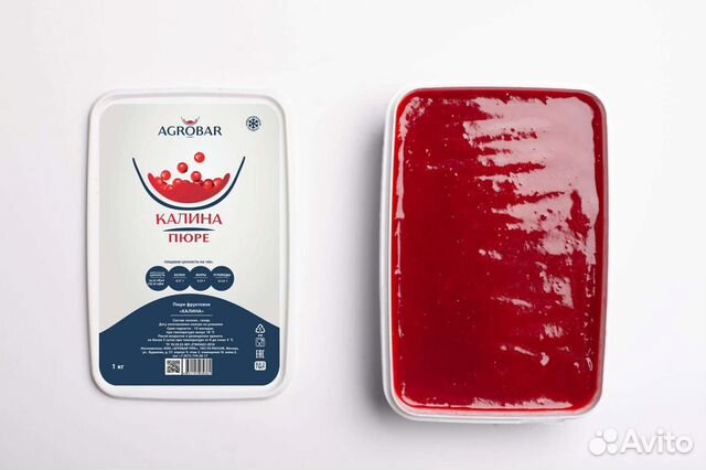 Замороженное пюре Калина 1кг