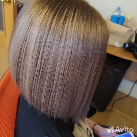 Окрашивания волос, стрижки