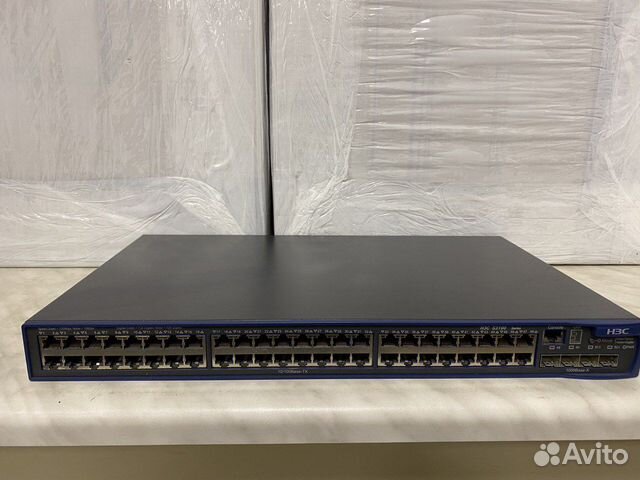 Коммутатор H3C S3100-52p 48 портов