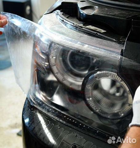 Пленка для фар прозрачная