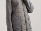 Пальто комбинированное, 48 размер