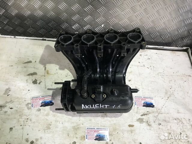 Коллектор впускной Хендай Акцент Hyundai Accent