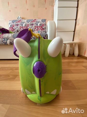 Детский чемодан trunki с рюкзаком