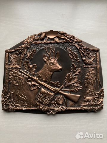 Панно, гальванопластика, чеканка, картина медная