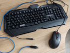 Клавиатура qumo и мышь A4tech X7