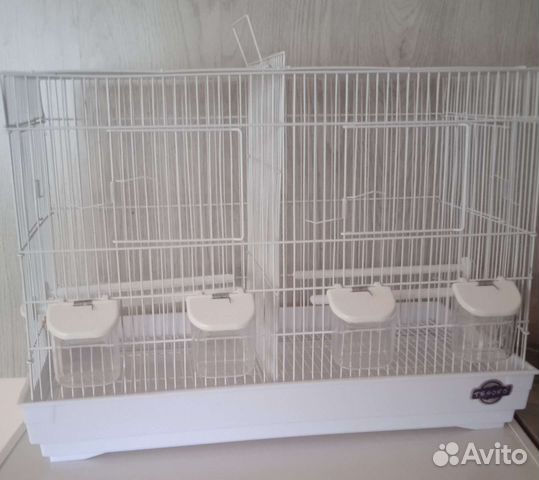 Клетки новые с перегородкой для птиц