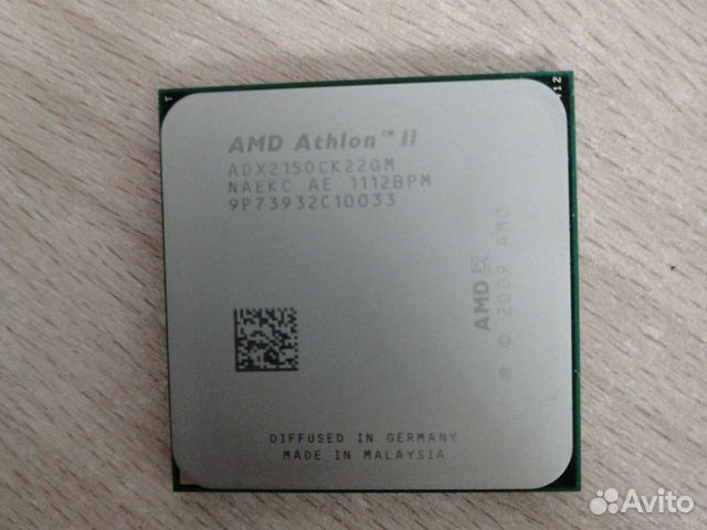 Процессор AMD athlon II X2 215