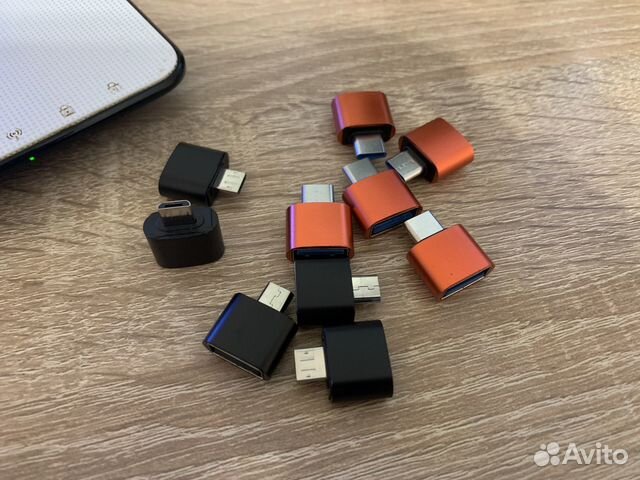 Адаптер Micro-USB - USB 3.0 OTG новый
