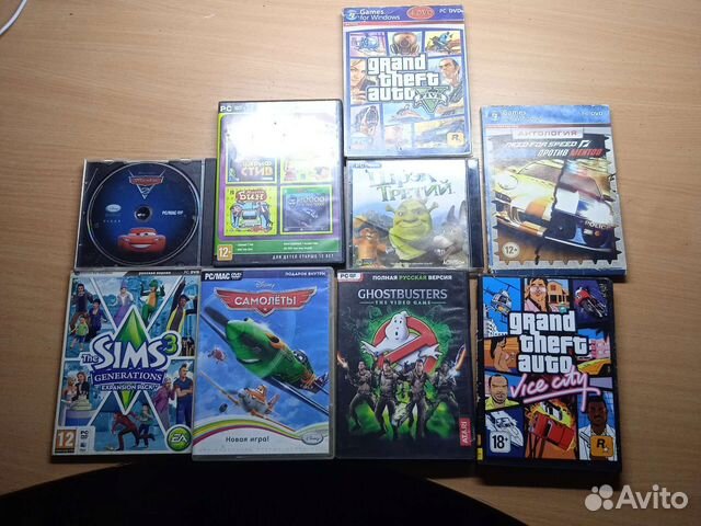 Игровые диски для пк