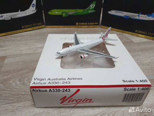 Модель самолета airbus a330-243 Virgin Australia