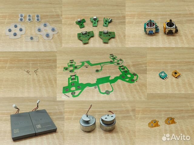 Запчасти для геймпада DualShock 4, PlayStation 4