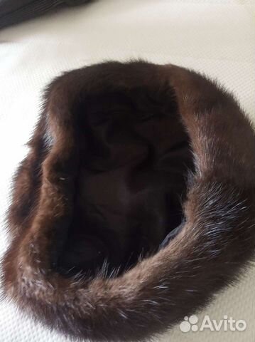 Шапка норковая женская