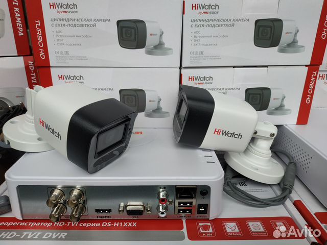 Комплект видеонаблюдения Hiwatch 5 Мегапикселей Ул