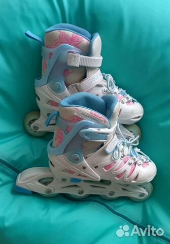 Роликовые коньки детские раздвижные