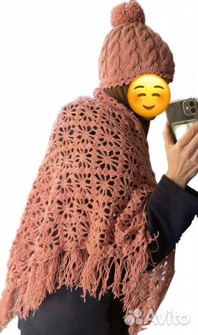 Вязаная косынка